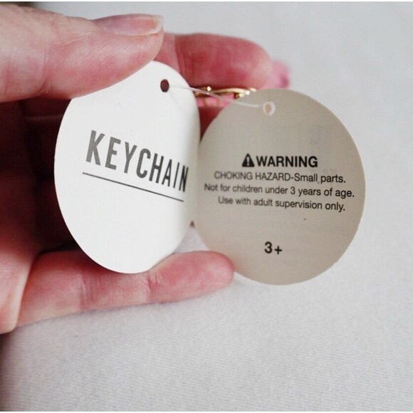 Pink Sequin POW Felt Keychain NWT - Picture 4 of 7